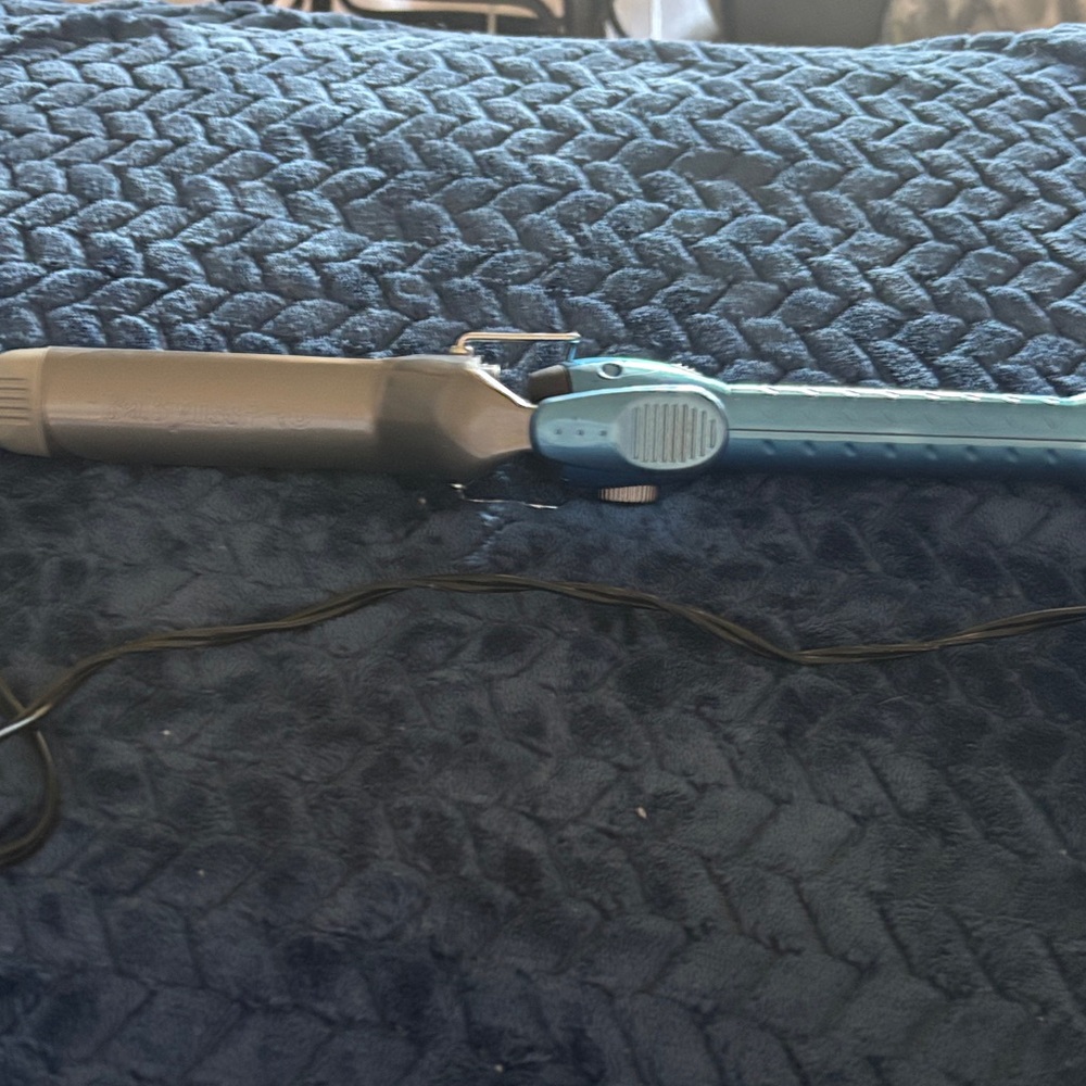 Blue Curling Iron